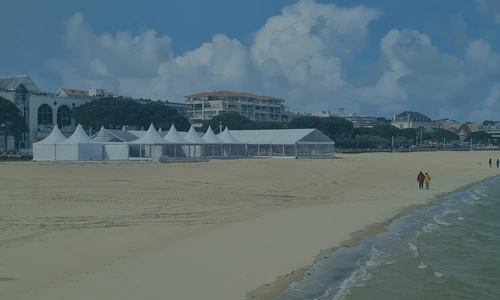 Plage aux écrivains - structures événementielles  Plage aux écrivains - structures événementielles