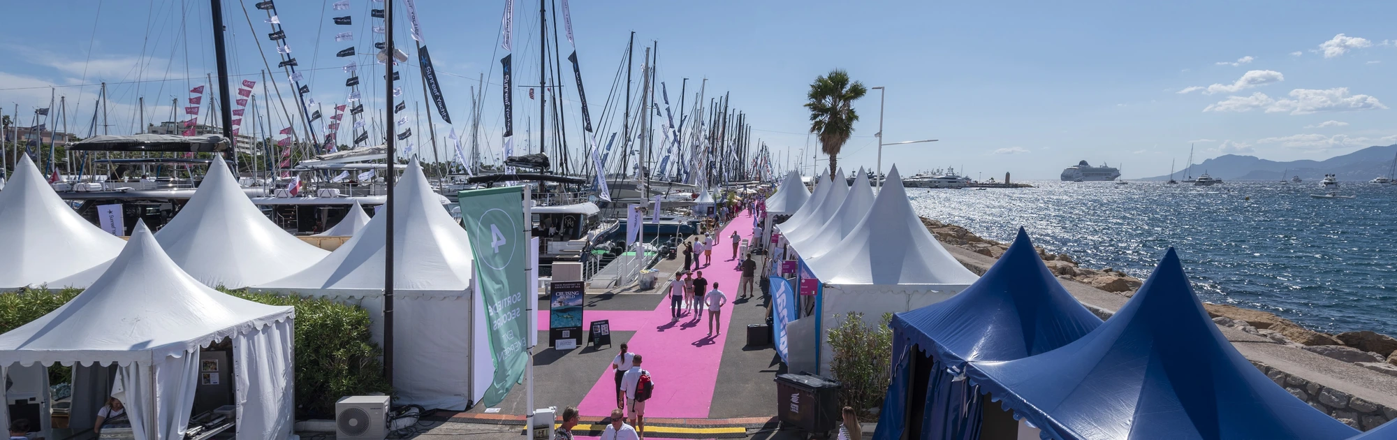 Structures Cannes Yachting Festival 2025