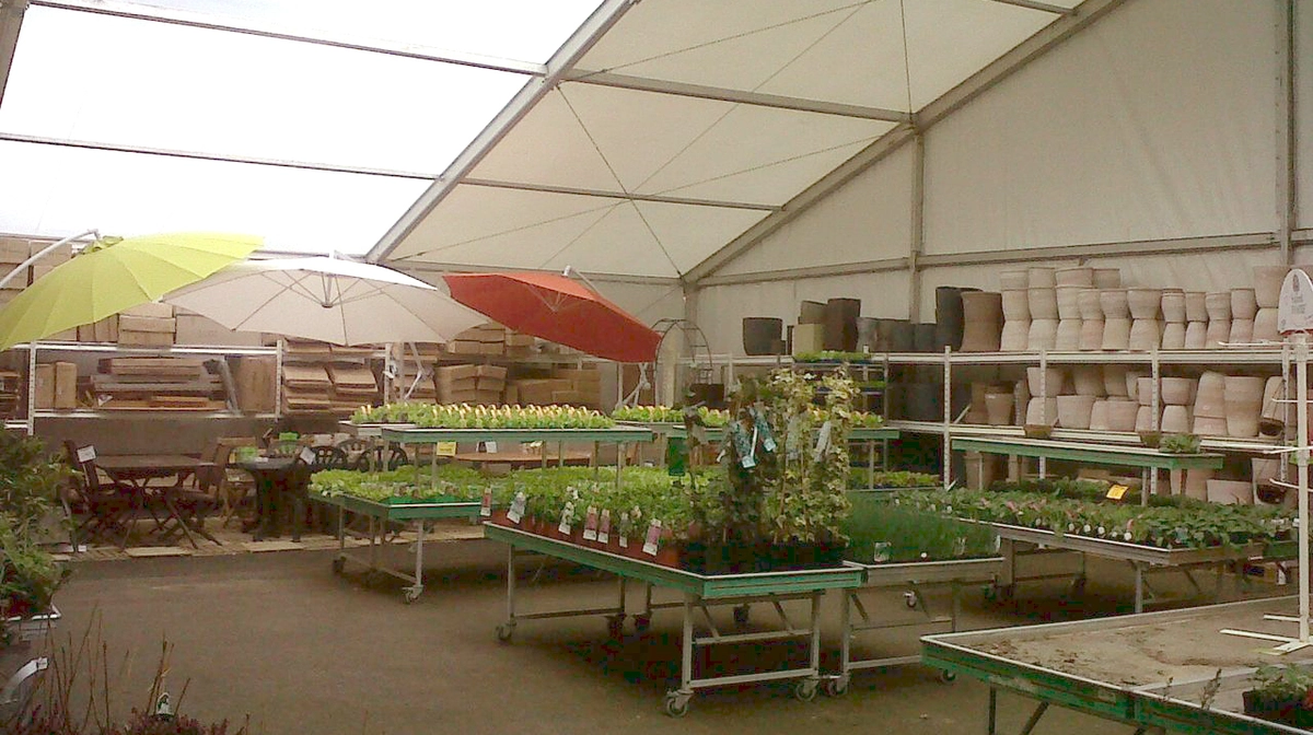 Surface de vente temporaire