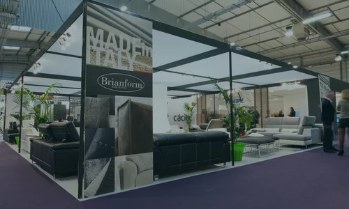 Salon du mobilier, stand par Brelet