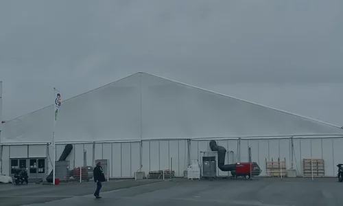 Structure bi-pentes CFIA 2019